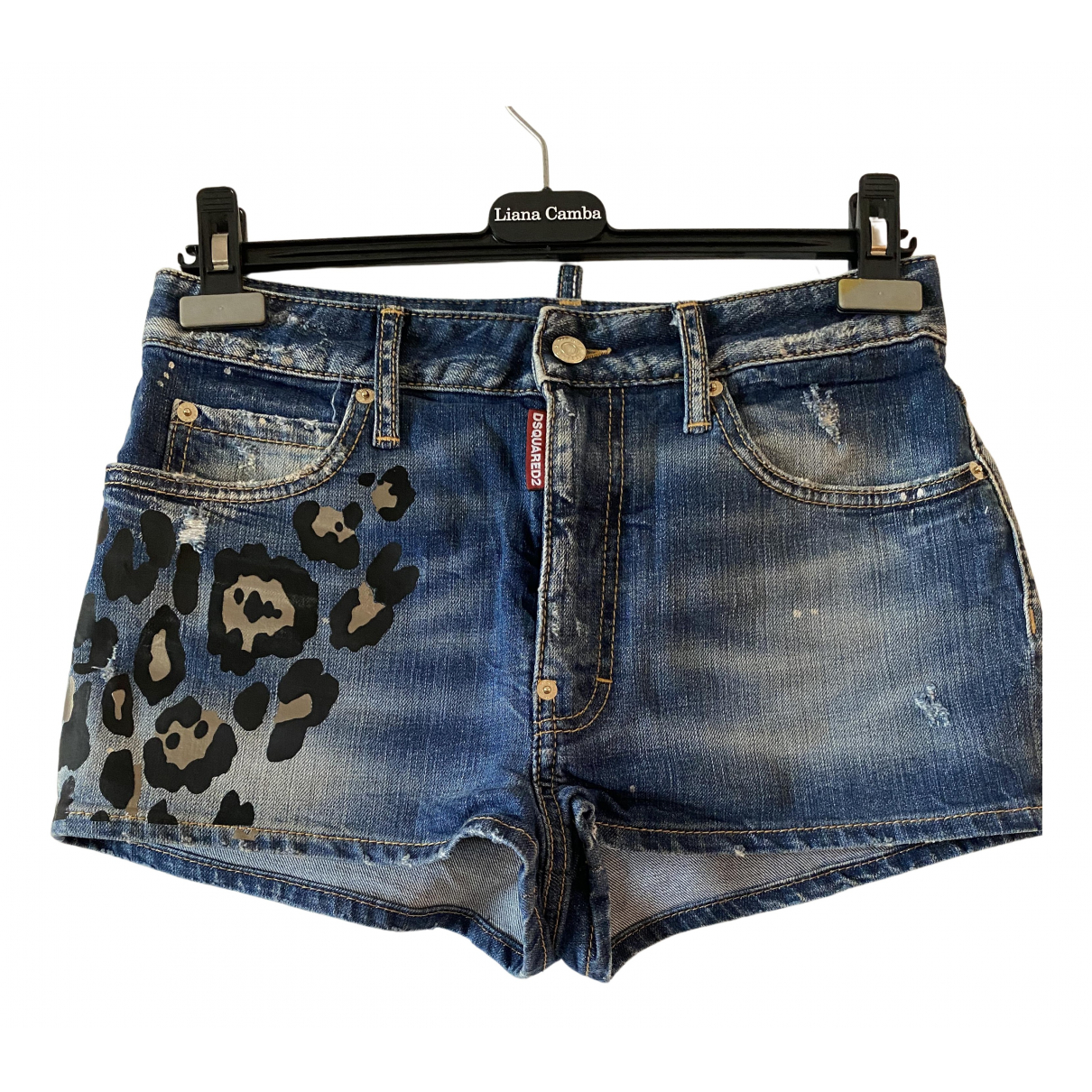 Shorts Dsquared2 Blue size 44 IT in 